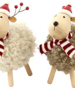 9718 REINDEERS JOLLY DEER S/2